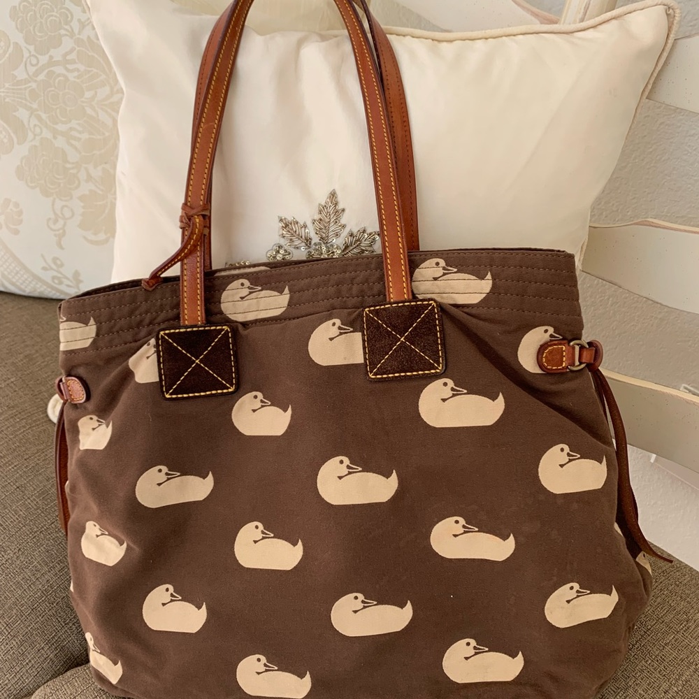 dooney bourke vintage bag brown